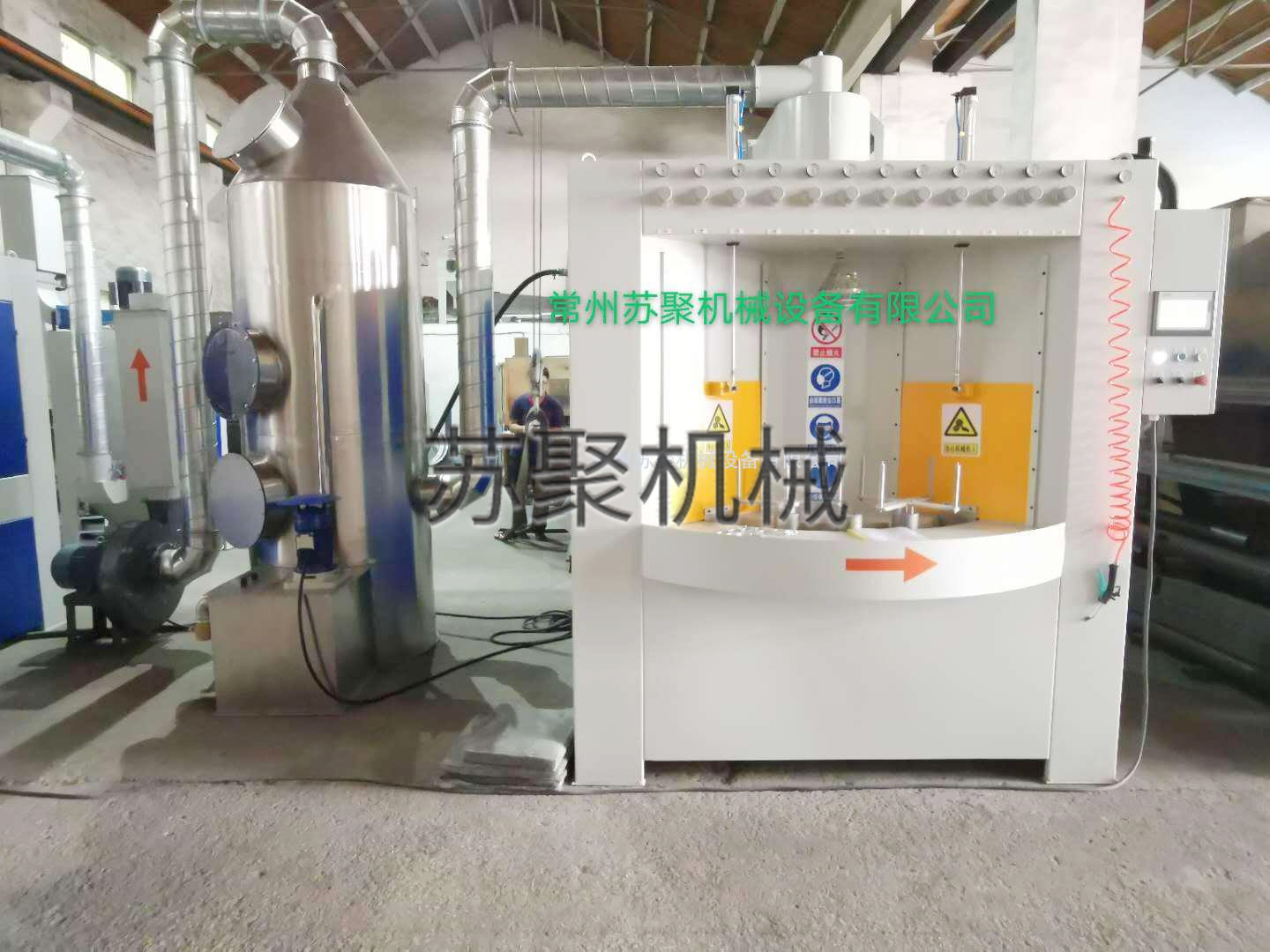 水除塵自動(dòng)轉盤(pán)噴砂機