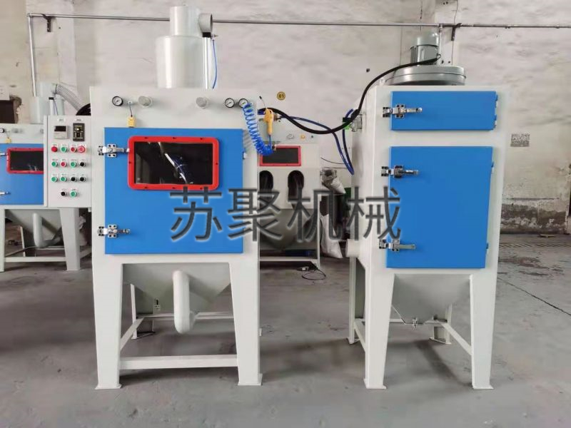 自動(dòng)滾筒式噴砂機